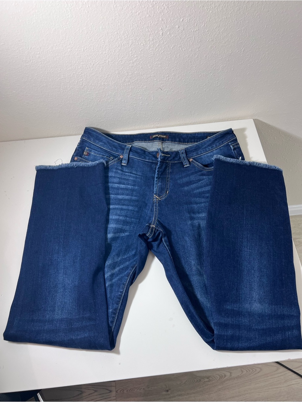 Dear John Dark Indigo Straight Leg Jeans